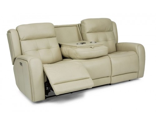 Grant Power Reclining Sofa with Power Headrests